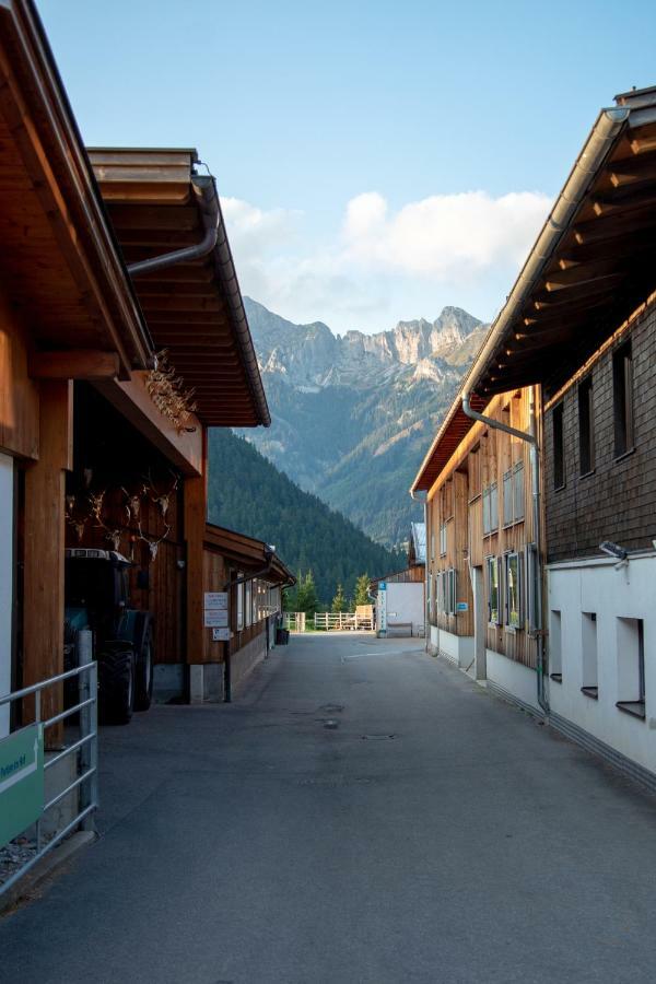 Hotel Reiterhof Berggut Gaicht Nesselwängle Exterior foto